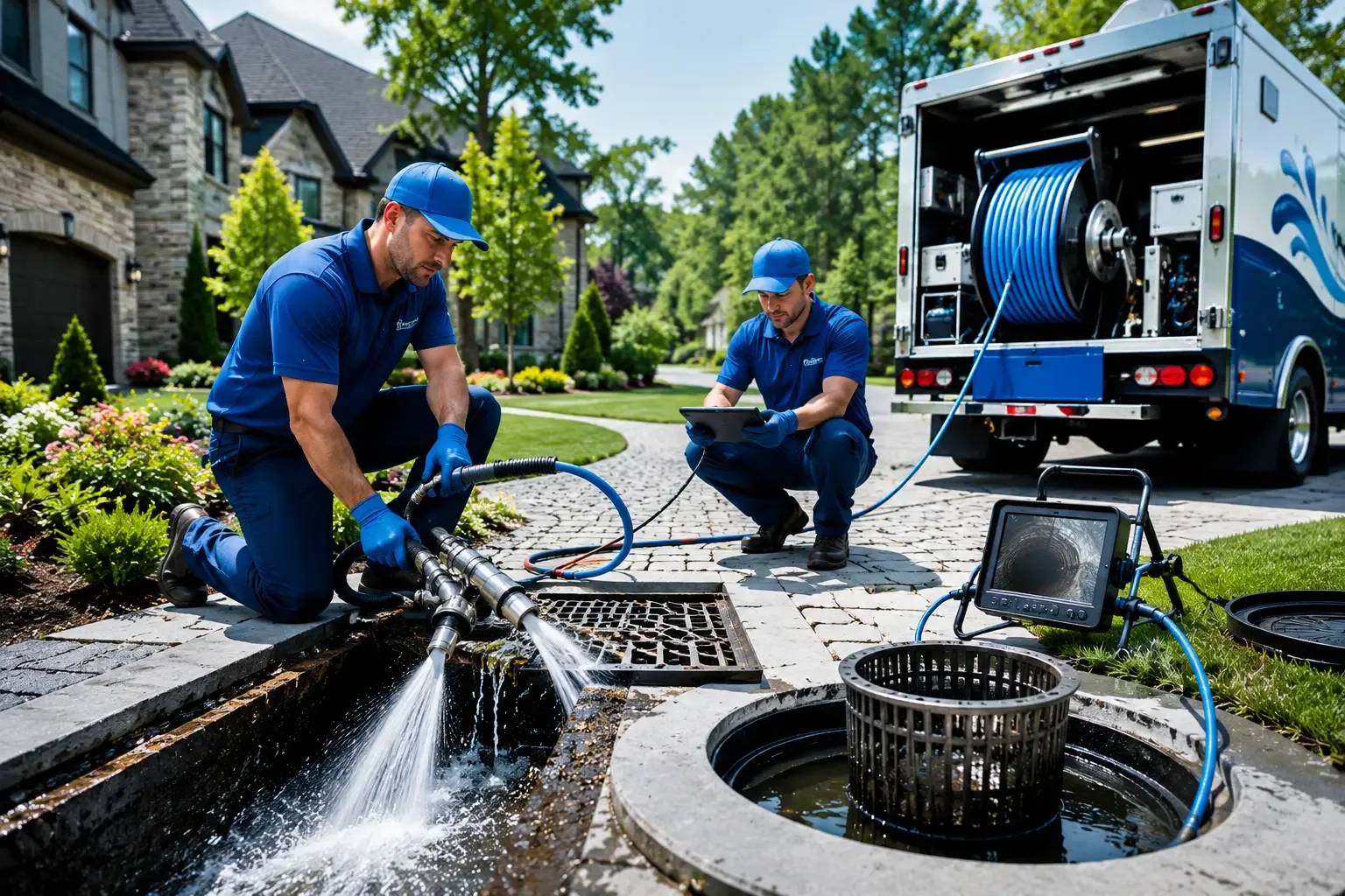 Local outdoor drain cleaning professionals in Garwood, TX